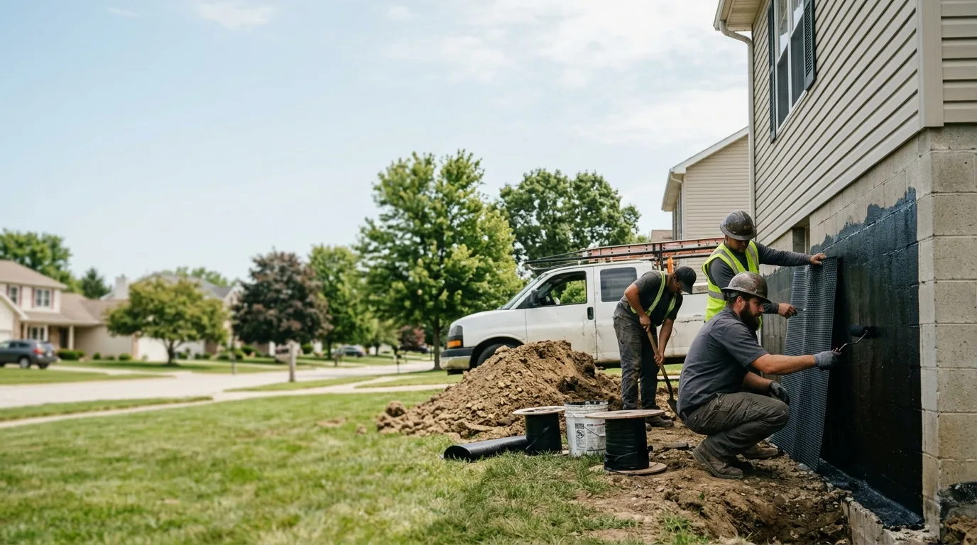 Basement Waterproofing in Pleasantville, OH near me
